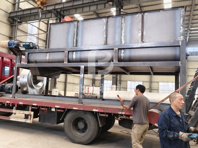 客戶定制大型料倉(cāng)需求落地,今日完成裝車(chē)發(fā)貨